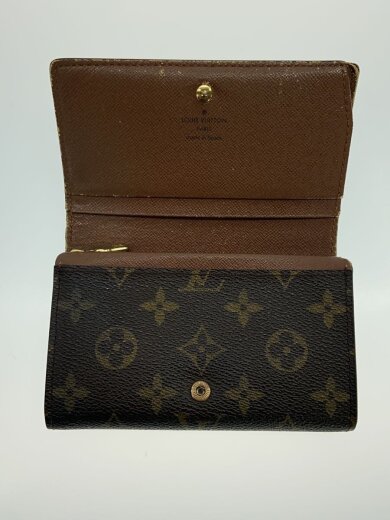 商品画像：2つ折り財布/レザー/BRW/総柄/レディース 4