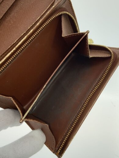 商品画像：2つ折り財布/レザー/BRW/総柄/レディース 5