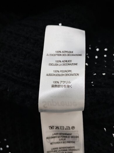 商品画像：ニット・セーター(厚手)/M/アクリル/BLK// 4