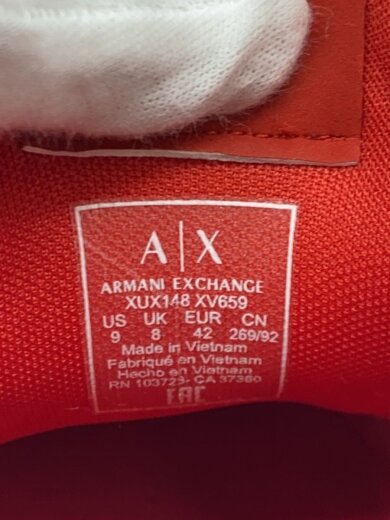 商品画像：ローカットスニーカー/US9/RED/レザー// 5