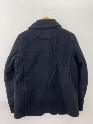 商品画像：コート/42/ウール/BLK/無地/19a-sl-001// 2
