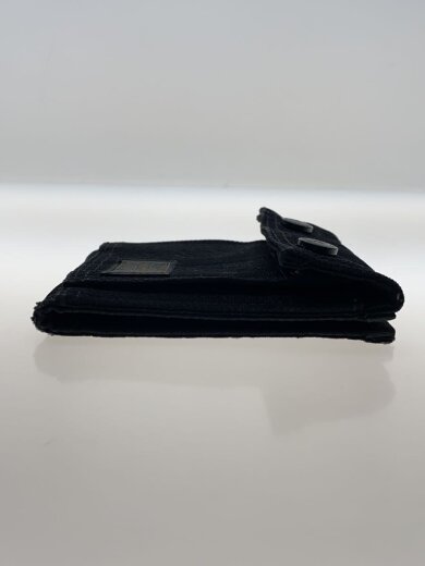 商品画像：2つ折り財布/キャンバス/BLK/無地/メンズ// 5