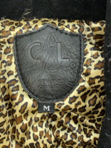 商品画像：レザージャケット・ブルゾン/M/レザー/BLK/無地 3