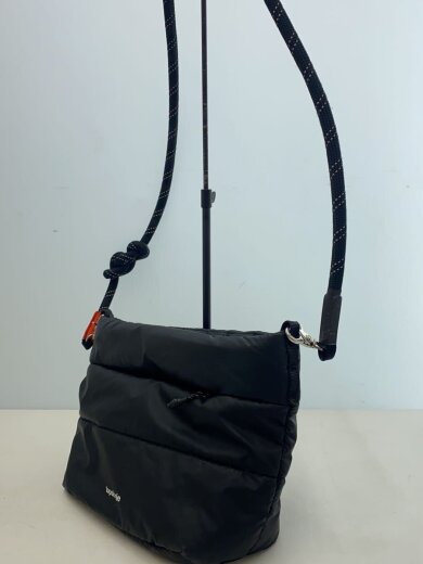商品画像：ショルダーバッグ/ポリエステル/BLK/無地 2