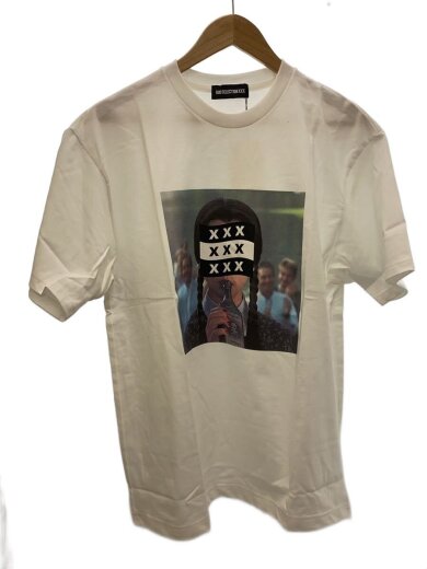 商品画像：Tシャツ/M/コットン/WHT/プリント 1