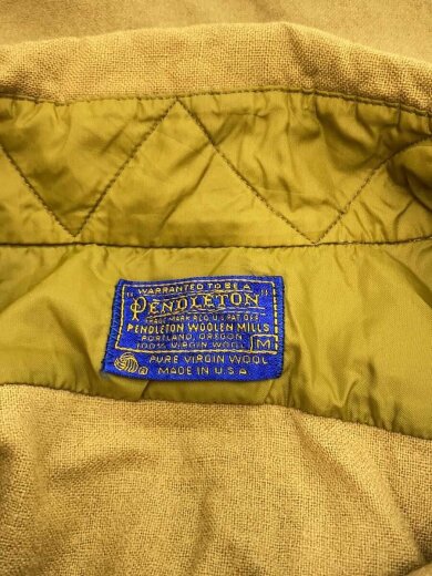 商品画像：長袖シャツ/M/ウール/BEG 3