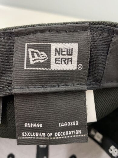 商品画像：キャップ/7 1/4/コットン/BLK/メンズ 5