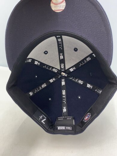 商品画像：キャップ/7 1/2/コットン/NVY/メンズ 4