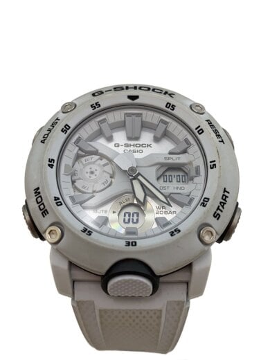 商品画像：クォーツ腕時計/デジアナ/SLV/WHT/GA-2000S-7AJF 1