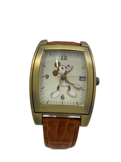 商品画像：クォーツ腕時計/アナログ/レザー/WHT/CML 1