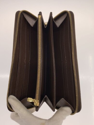 商品画像：1)ジッピー・ウォレット_ダミエ・エベヌ/PVC/BRW/総柄/メンズ// 4