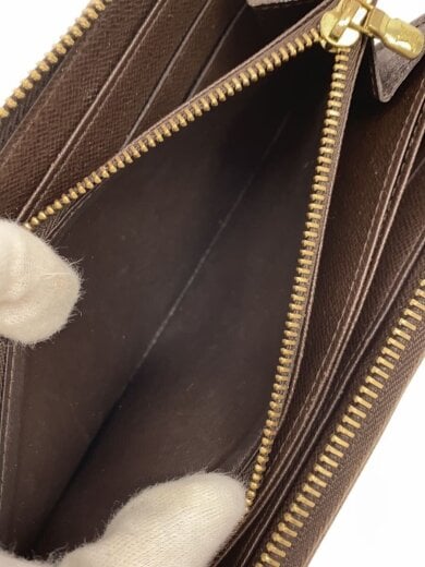 商品画像：1)ジッピー・ウォレット_ダミエ・エベヌ/PVC/BRW/総柄/メンズ// 5