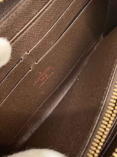 商品画像：1)ジッピー・ウォレット_ダミエ・エベヌ/PVC/BRW/総柄/メンズ// 6