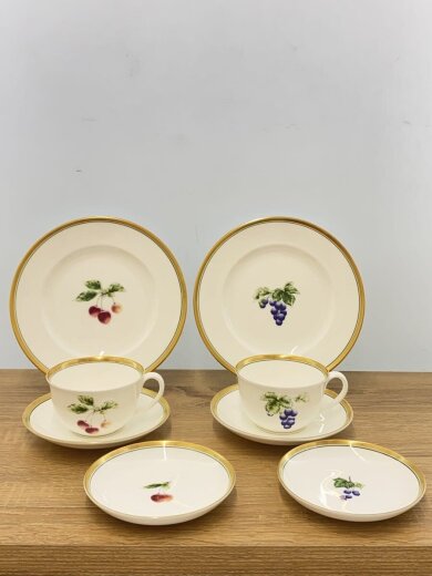 商品画像：カップ&ソーサー/2点セット/WHT 1