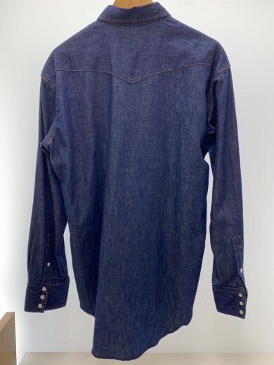 商品画像：長袖シャツ/XL/コットン/NVY/WM1027// 2