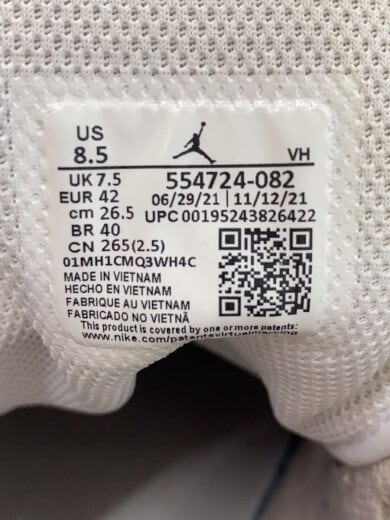 商品画像：AIR JORDAN 1 MID_エア ジョーダン 1 ミッド/26.5cm/GRY// 5