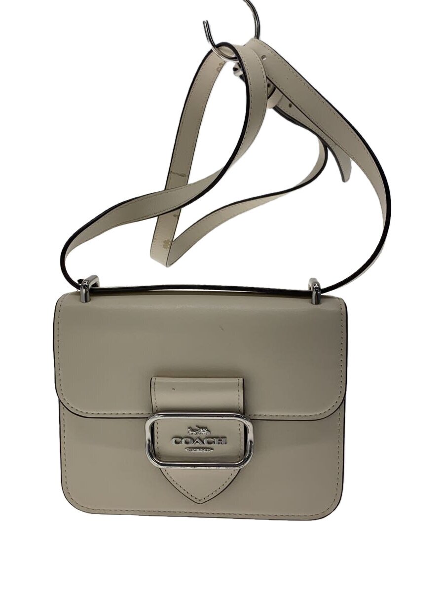 COACH / ショルダーバッグ/PVC/CRM/無地/CL416