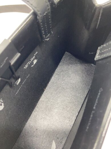 商品画像：レザーボックスバッグ/ショルダーバッグ/レザー/BLK 6