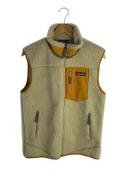 CLASSIC RETORO X VEST/フリースジャケット/S/ポリエステル/CRM/23048FA19