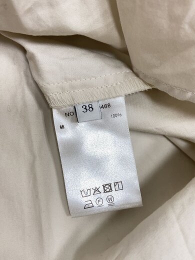 商品画像：長袖シャツ/38/コットン/CRM/無地/4110700468 4
