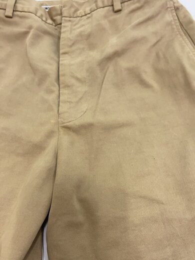 商品画像：Garment Dyed Scottish Sideseemless Trousers/28/コットン/BEG 7