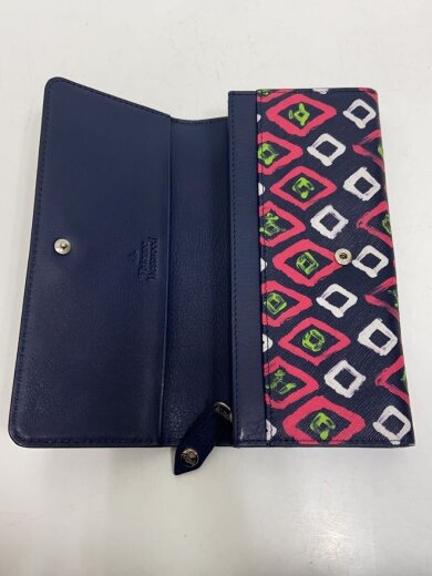 商品画像：長財布/--/NVY/総柄/レディース 4