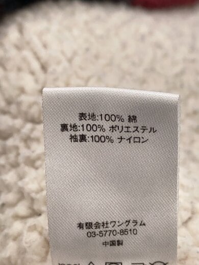 商品画像：17AW Buffalo Plaid Sherpa Lined Chore Shirt/L/コットン/RED/チェック 4