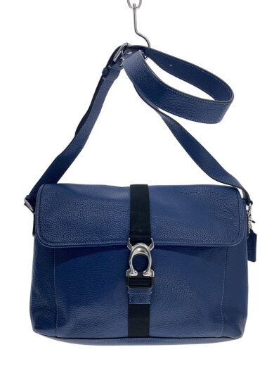 商品画像：ベック　メッセンジャー/ショルダーバッグ/レザー/BLU/CM379 1