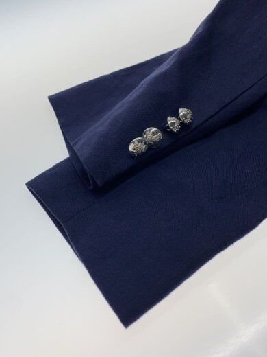 商品画像：テーラードジャケット/AB4/リネン/NVY/MNBLSPCM7H00029// 6