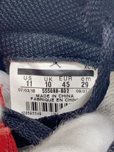 商品画像：AIR JORDAN 1 RETRO HIGH OG/エアジョーダン1レトロハイ/レッド/29cm/RED 5