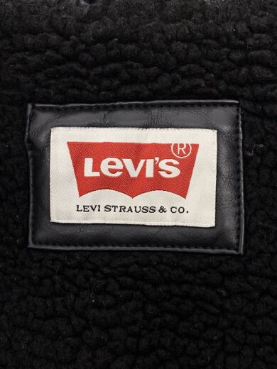 商品画像：レザージャケット・ブルゾン/XL/フェイクレザー/BLK/A5433-0000 3