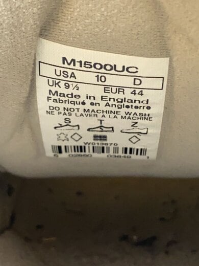 商品画像：ニューバランス/M1500/UK9.5/BLK 5