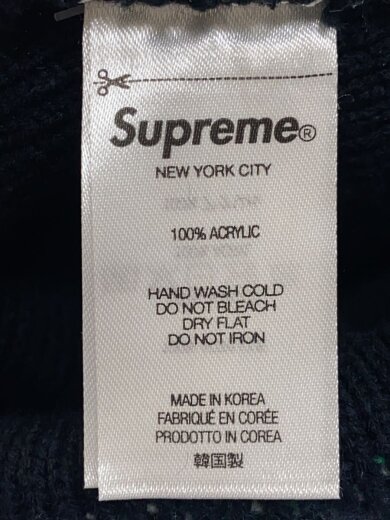 商品画像：SNOW BAENIE/ニットキャップ/--/アクリル/BLK/メンズ 4