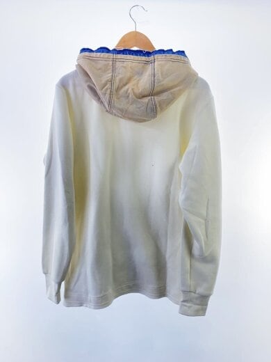 商品画像：フード切替ジップパーカー/L/コットン/WHT/CN000033// 2