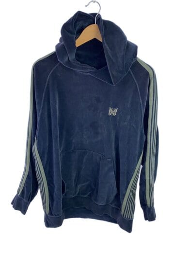 商品画像：TRACK HOODY/パーカー/XL/ベロア/NVY/LQ235 1