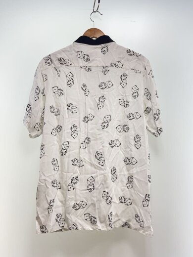 商品画像：19SS/Dice Rayon S/S Shirts/半袖シャツ/L/レーヨン/WHT/総柄 2