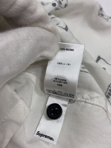 商品画像：19SS/Dice Rayon S/S Shirts/半袖シャツ/L/レーヨン/WHT/総柄 5