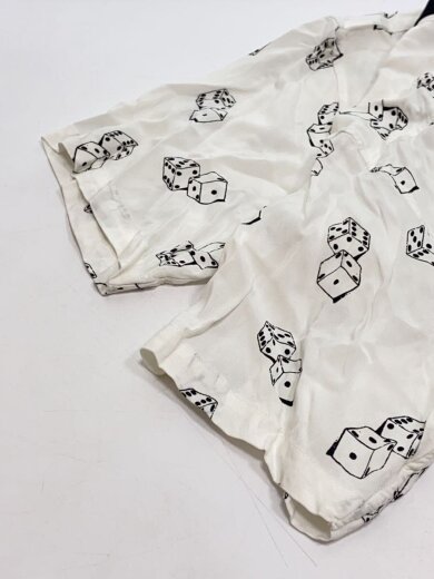 商品画像：19SS/Dice Rayon S/S Shirts/半袖シャツ/L/レーヨン/WHT/総柄 6