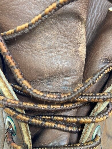 商品画像：レースアップブーツ/US9.5/BRW/レザー 9