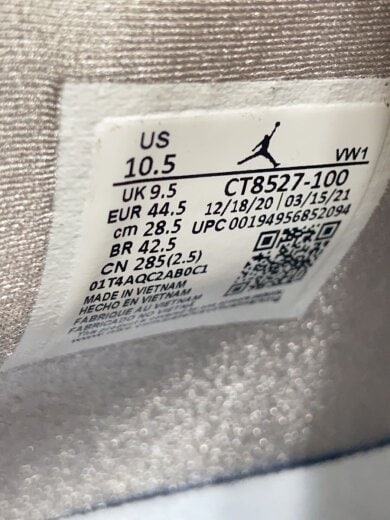 商品画像：AIR JORDAN 4 RETRO_エア ジョーダン 4 レトロ/28.5cm/WHT 5