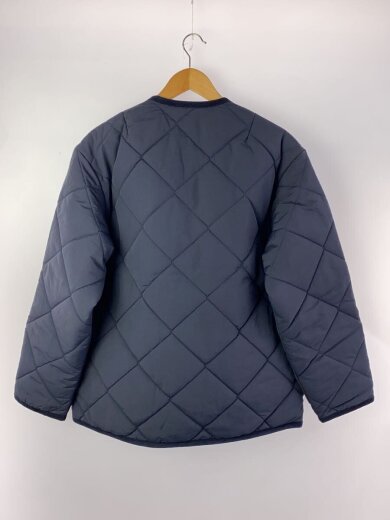 商品画像：COLLARLESS JACKET/キルティングジャケット/L/ナイロン/NVY/SLJ2016 2