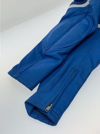 商品画像：レーシングスーツ/M/--/BLU/オールインワン/上下分離/ホワイト/使用感 4