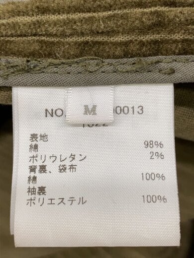 商品画像：チェスターコート/M/コーデュロイ/BRW/3220200013 4