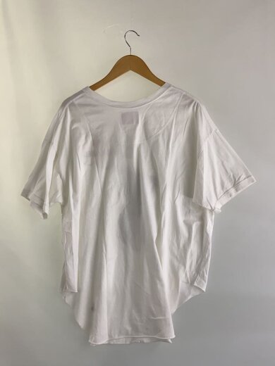 商品画像：オーガニック天竺アイラブレッドレーベルベアプリントラウンドヘムTシャツ/00/コットン/WHT// 2