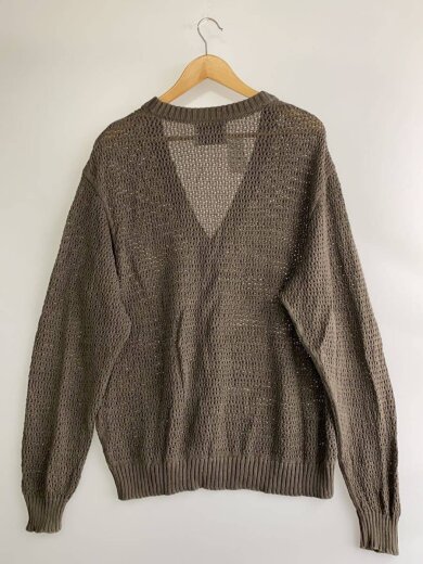商品画像：Crispy Cotton Mesh Cardigan/カーディガン/4/コットン/GRY/WM22SKN01 2