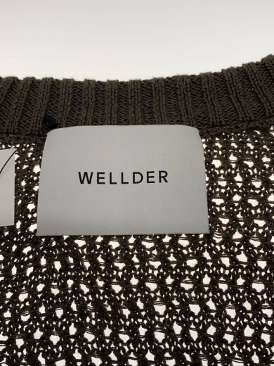 商品画像：Crispy Cotton Mesh Cardigan/カーディガン/4/コットン/GRY/WM22SKN01 3