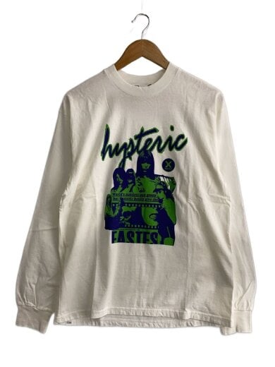 商品画像：POP GROUP TEE/長袖Tシャツ/M/コットン/WHT/02213CL12// 1