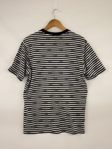 商品画像：logo stripe s/s top/Tシャツ/M/コットン/BLK// 2