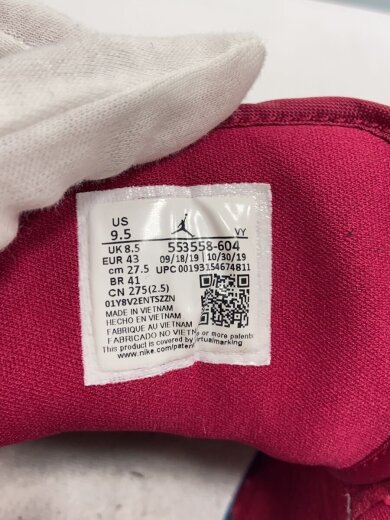 商品画像：AIR JORDAN 1 LOW/エアジョーダン 1 ロー/レッド/553558-604/27.5cm/RED// 5