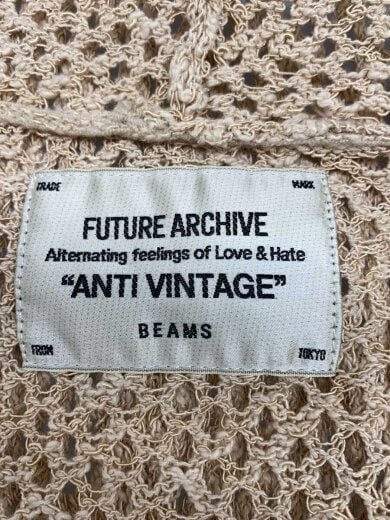 商品画像：FUTURE ARCHIVE/NET MESH PARKA/L/コットン/BEG/11-15-1701-156// 4